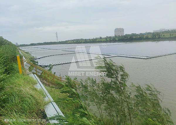 台风来时,迈贝特湛江漂浮项目依然平稳
